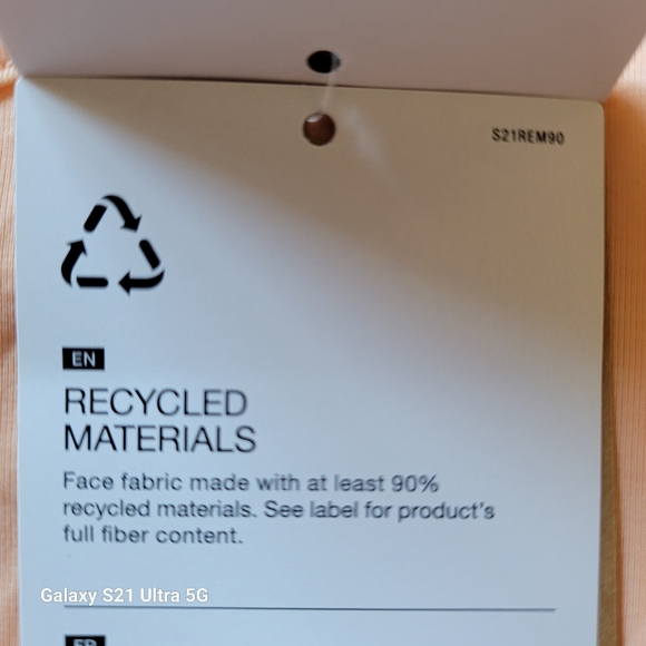 The North Face Womens Wander Crossback Cropped Tank Top Apricot Ice 1X NWT - Picture 9 of 10